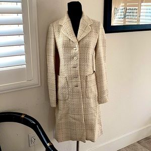 Banana Republic long jacket  XS NWOT